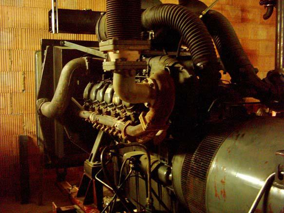 e-PCM 4 Das 350-kW-Dieselaggregat in seinem Maschinenraum